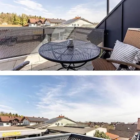 アパート Terralpin - Charmante Dg Mit Balkon Bruckmühl